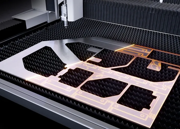 Technologia rozmieszczania na resztkach materiału